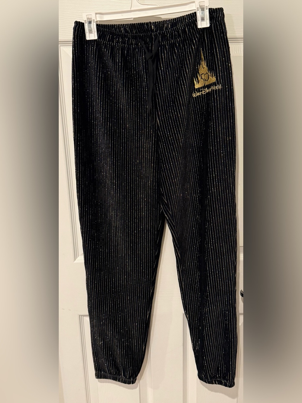 Disney Parks Walt Disney World 50th Anniversary Corduroy Luxe Sweatpants S
